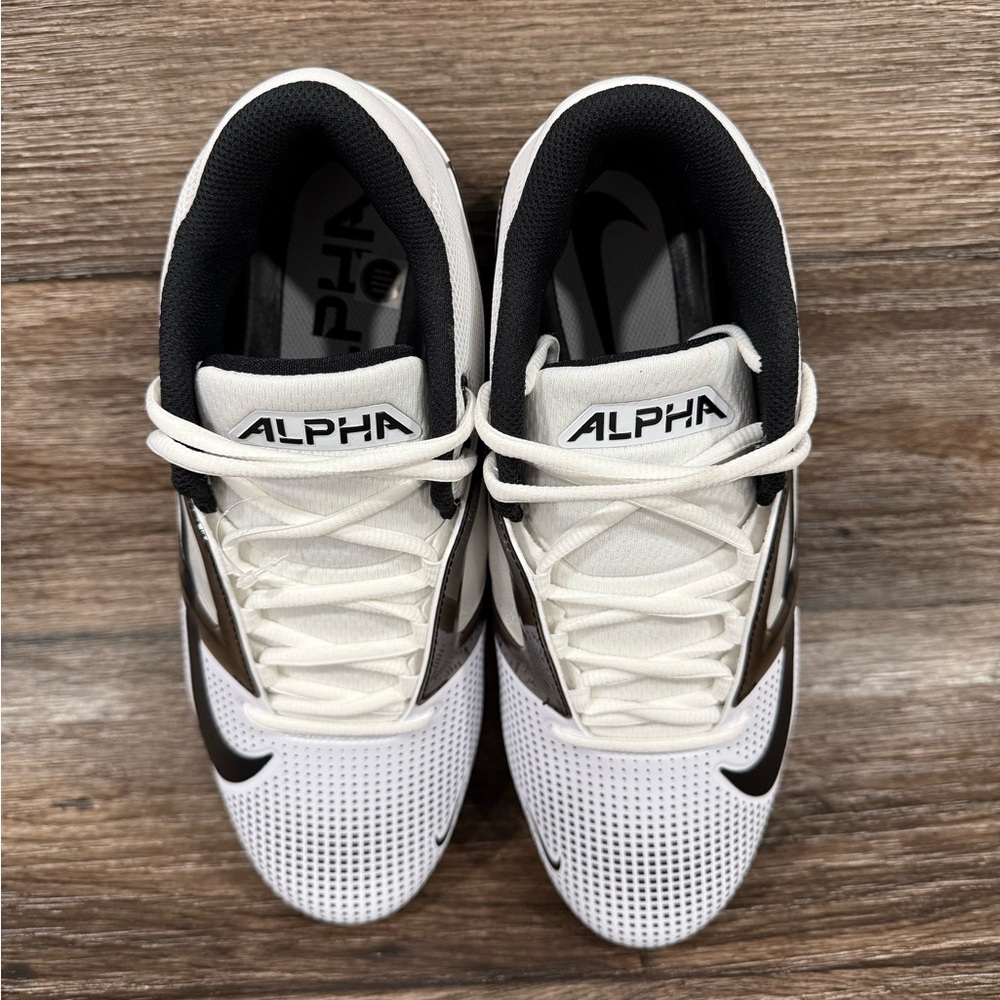Nike Alpha Menace Pro 4 TD Football Cleats White HF4553-100 Men's Size 11 WIDE - Picture 7 of 9